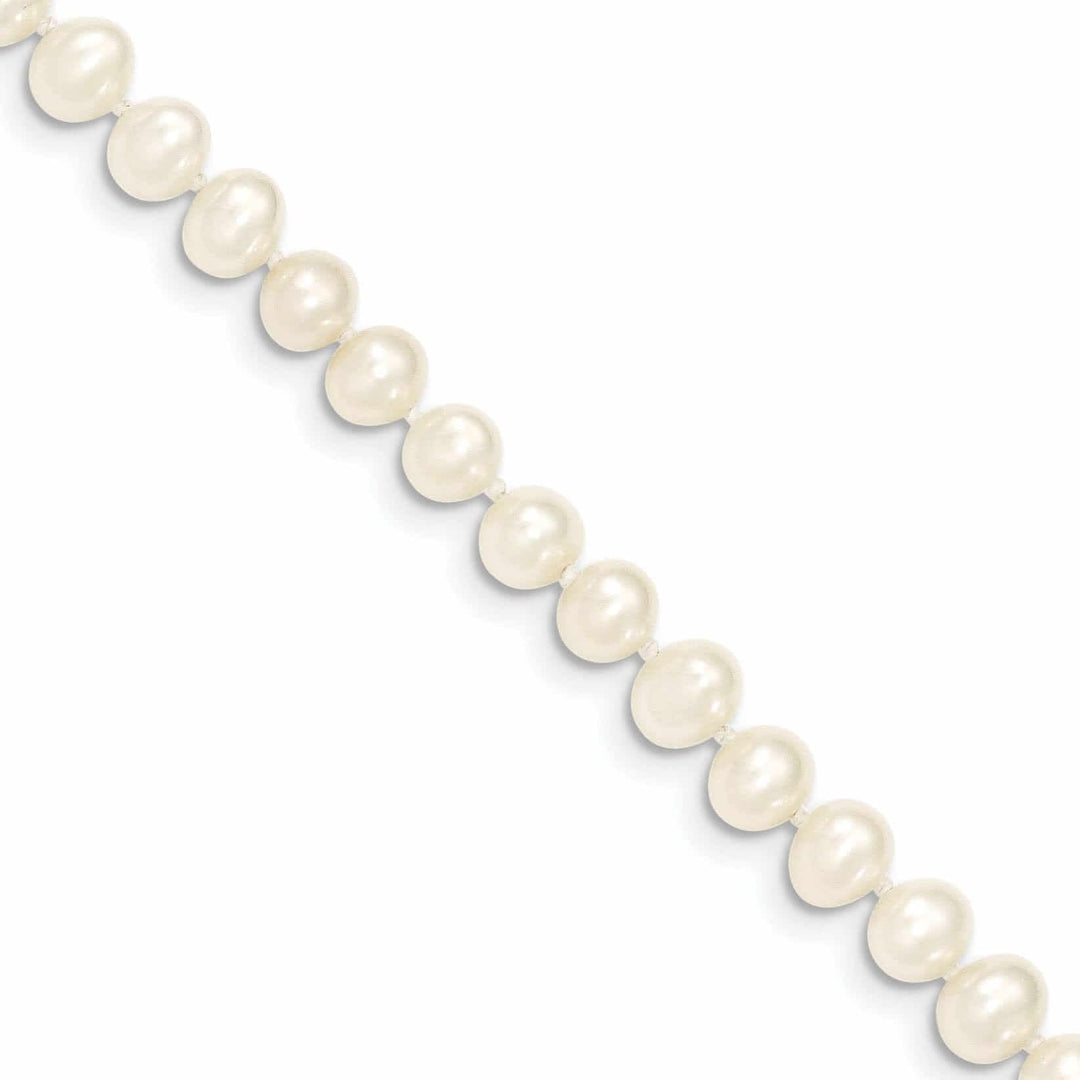 Lovely Rita's Necklaces 14k 5mm Pearl White Necklace