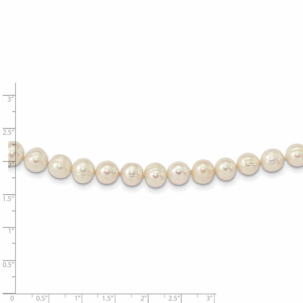 Lovely Rita's Necklaces 14k Gold 7.5-9MM Cultured Pearl Necklace