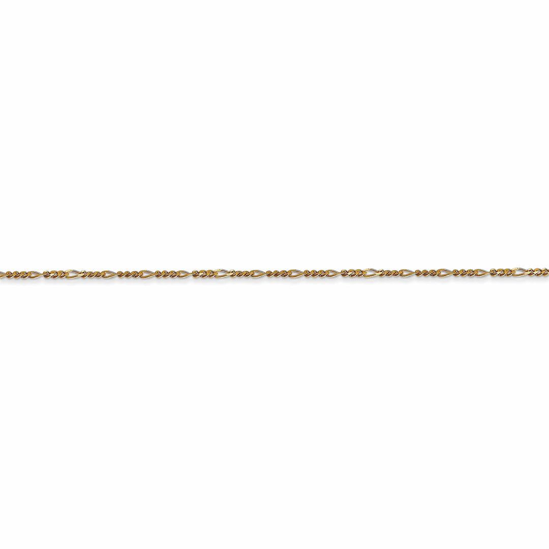 Lovely Rita's Necklaces 14k Yellow Gold 1.25mm Figaro Pendant Chain