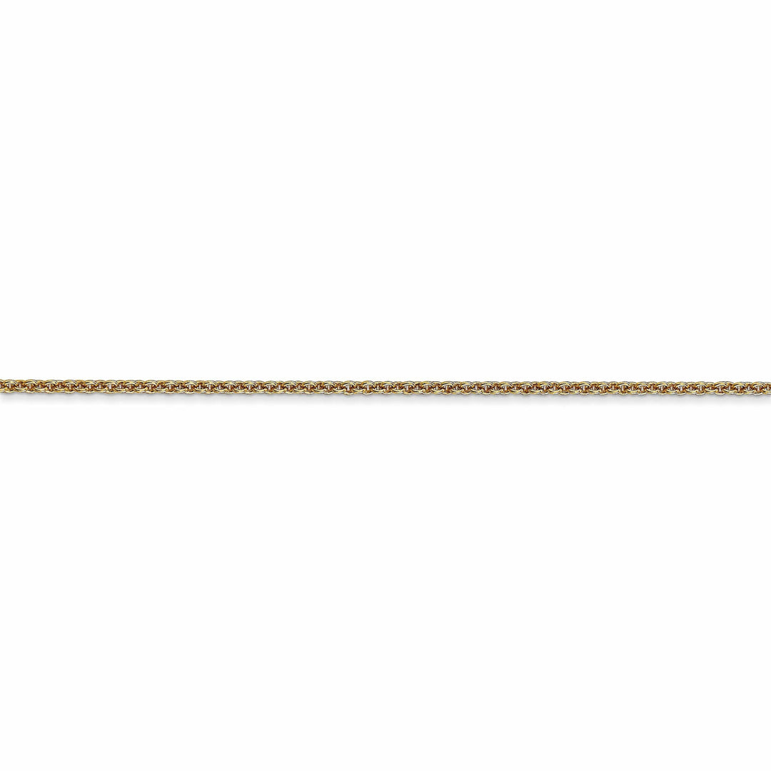Lovely Rita's Necklaces 14k Yellow Gold 1.50mm Solid Polish Cable Chain