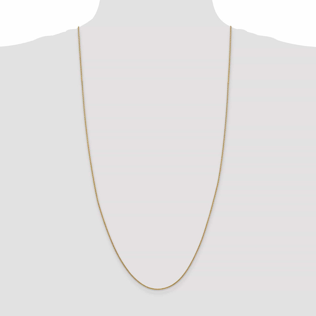 Lovely Rita's Necklaces 14k Yellow Gold 1.50mm Solid Polish Cable Chain