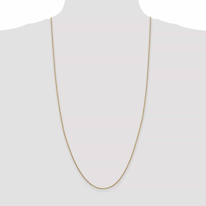 Lovely Rita's Necklaces 14k Yellow Gold 1.50mm Solid Polish Cable Chain