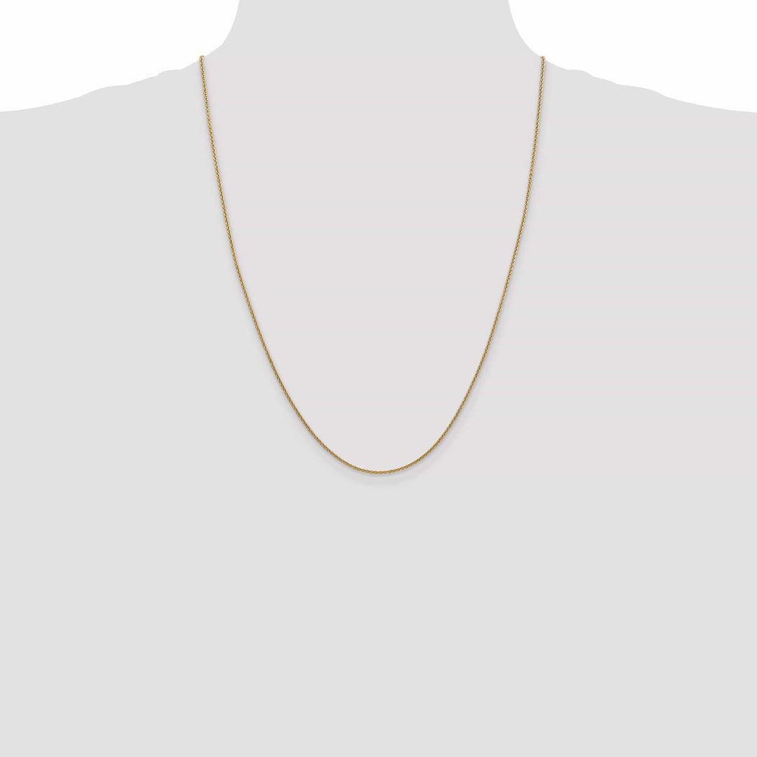 Lovely Rita's Necklaces 14k Yellow Gold 1.50mm Solid Polish Cable Chain
