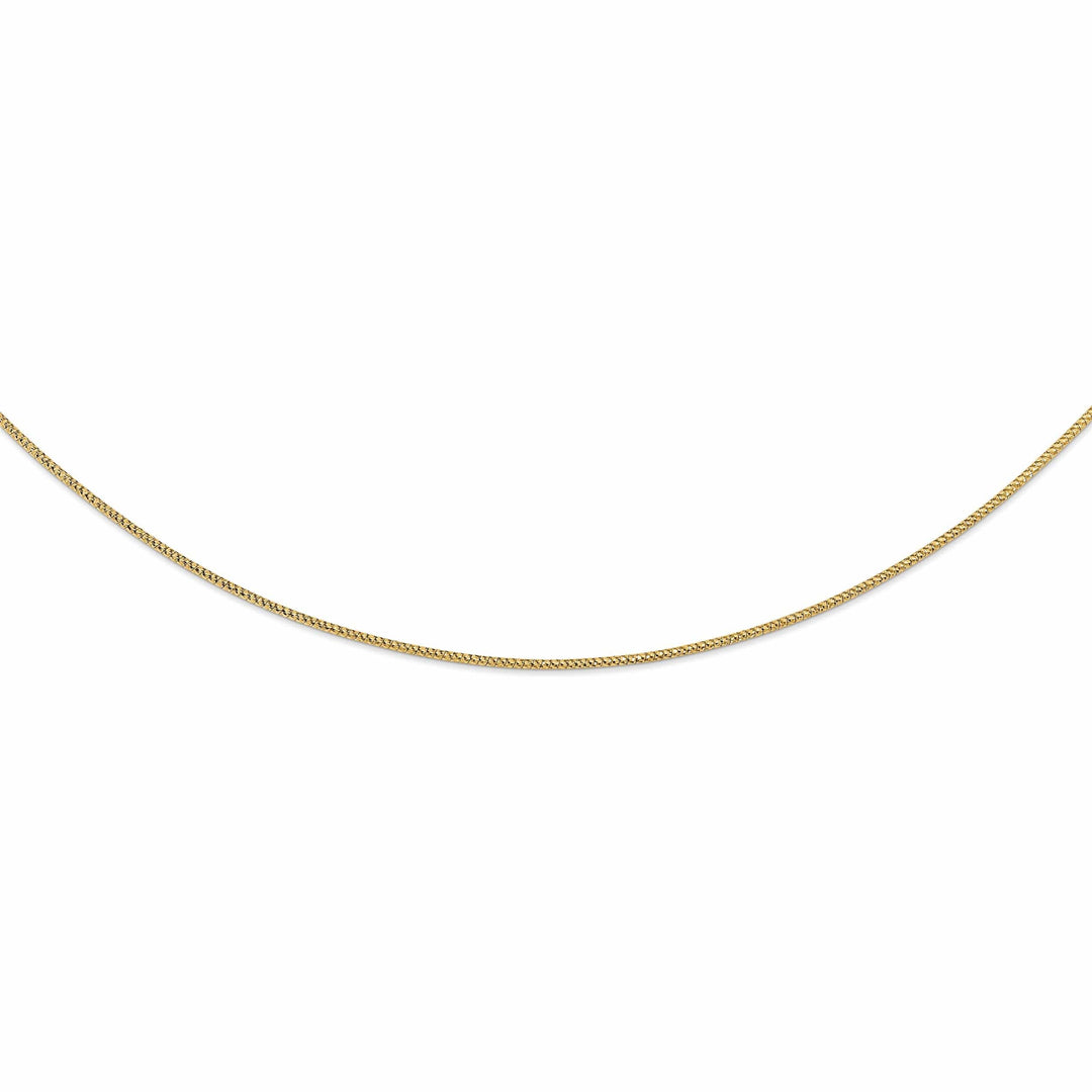 Lovely Rita's Necklaces 14k Yellow Gold 1.5mm D.C  Neckwire Necklace