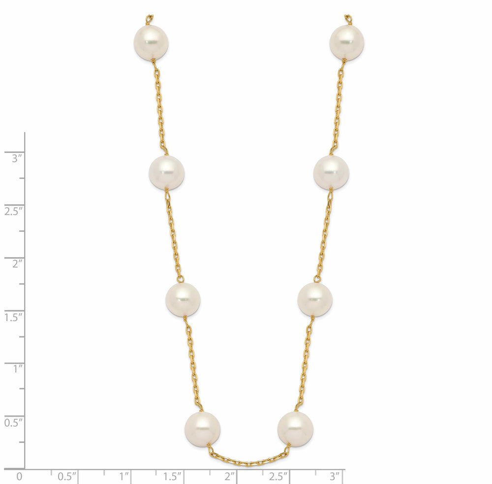 Lovely Rita's Necklaces 14k Yellow Gold Cultured Pearl Necklace