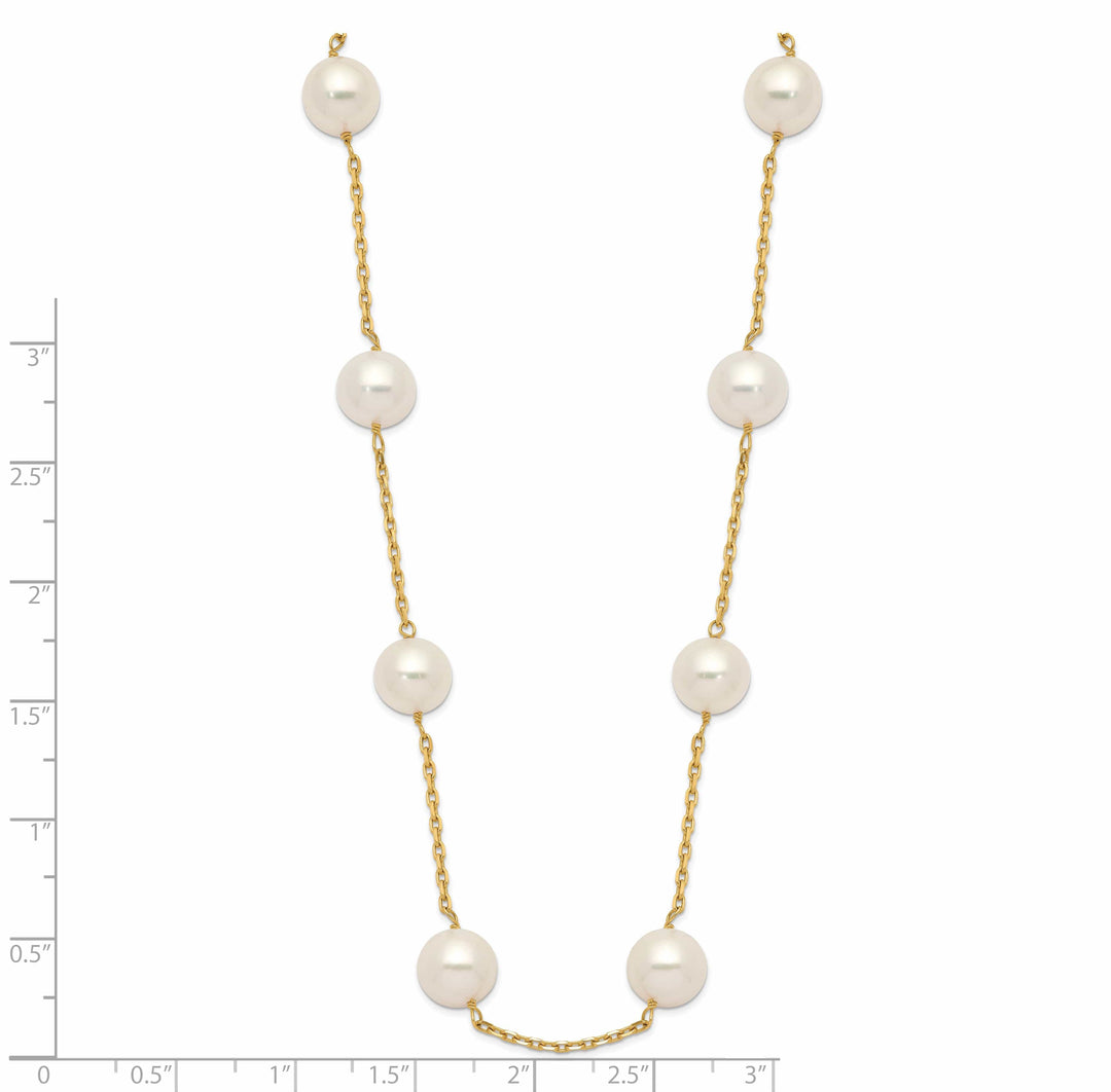 Lovely Rita's Necklaces 14k Yellow Gold Cultured Pearl Necklace
