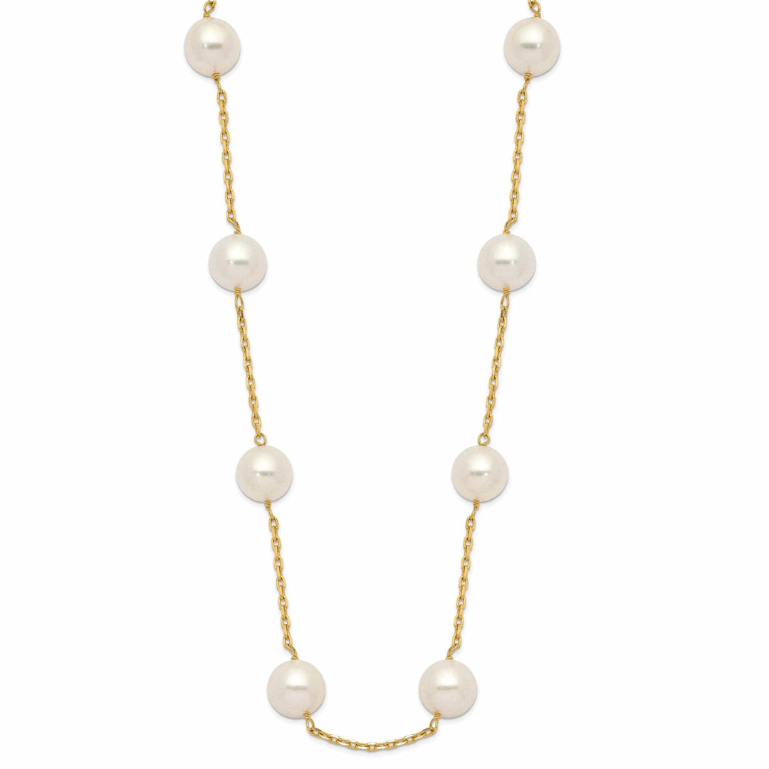 Lovely Rita's Necklaces 14k Yellow Gold Cultured Pearl Necklace