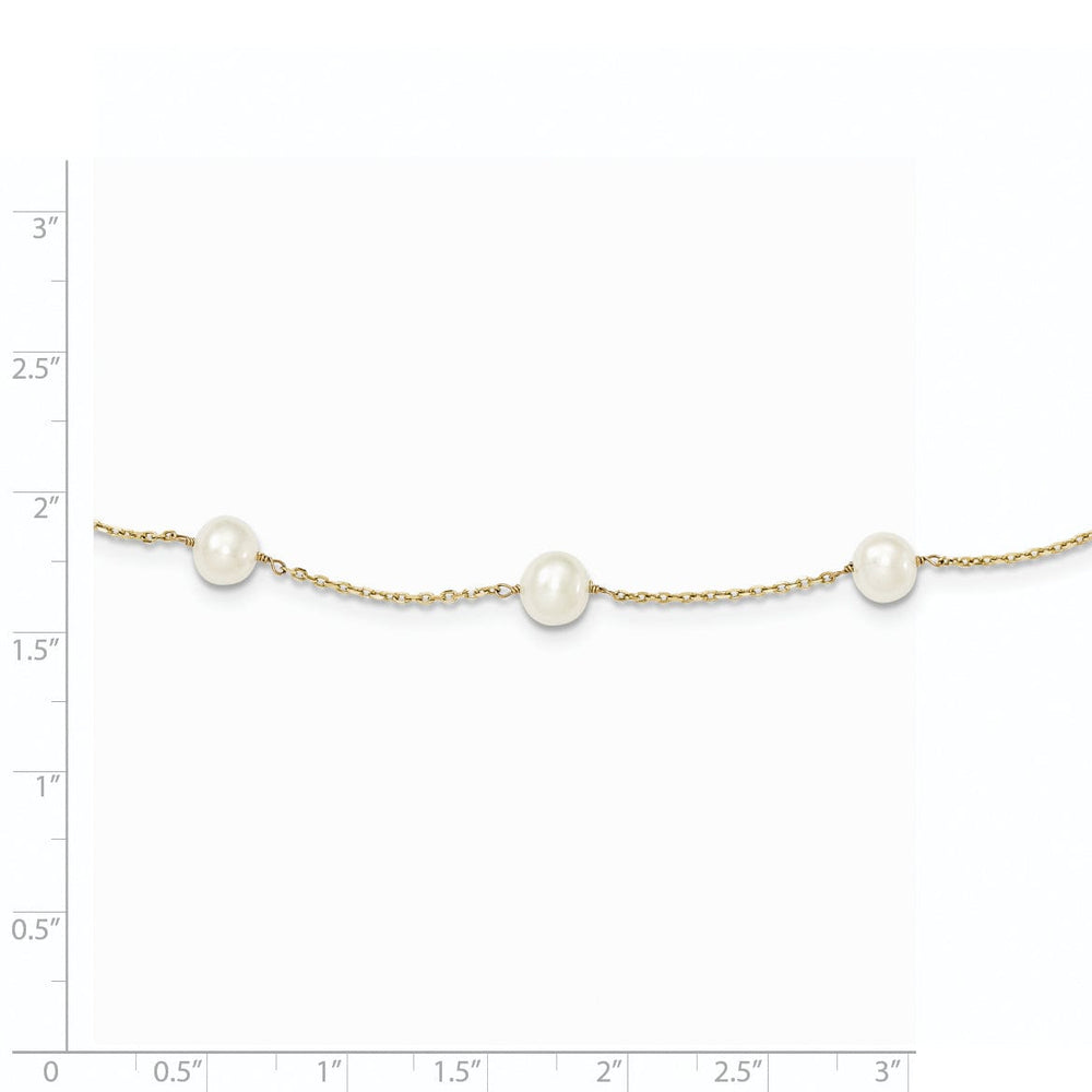 Lovely Rita's Necklaces 14k Yellow Gold Cultured Pearl Necklace