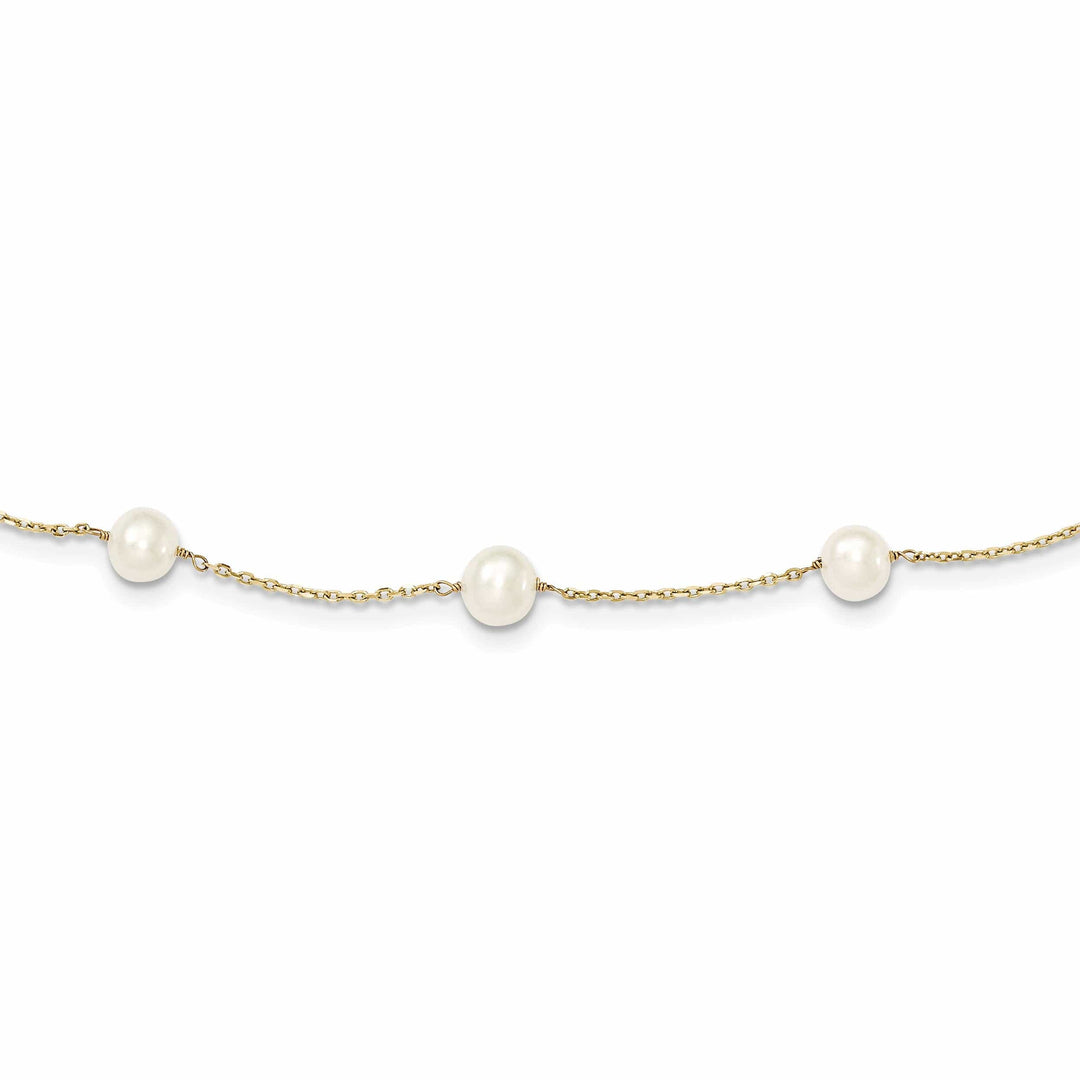 Lovely Rita's Necklaces 14k Yellow Gold Cultured Pearl Necklace