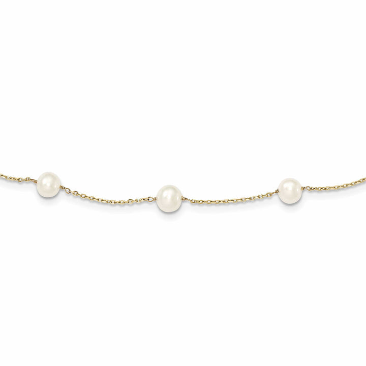 Lovely Rita's Necklaces 14k Yellow Gold Cultured Pearl Necklace