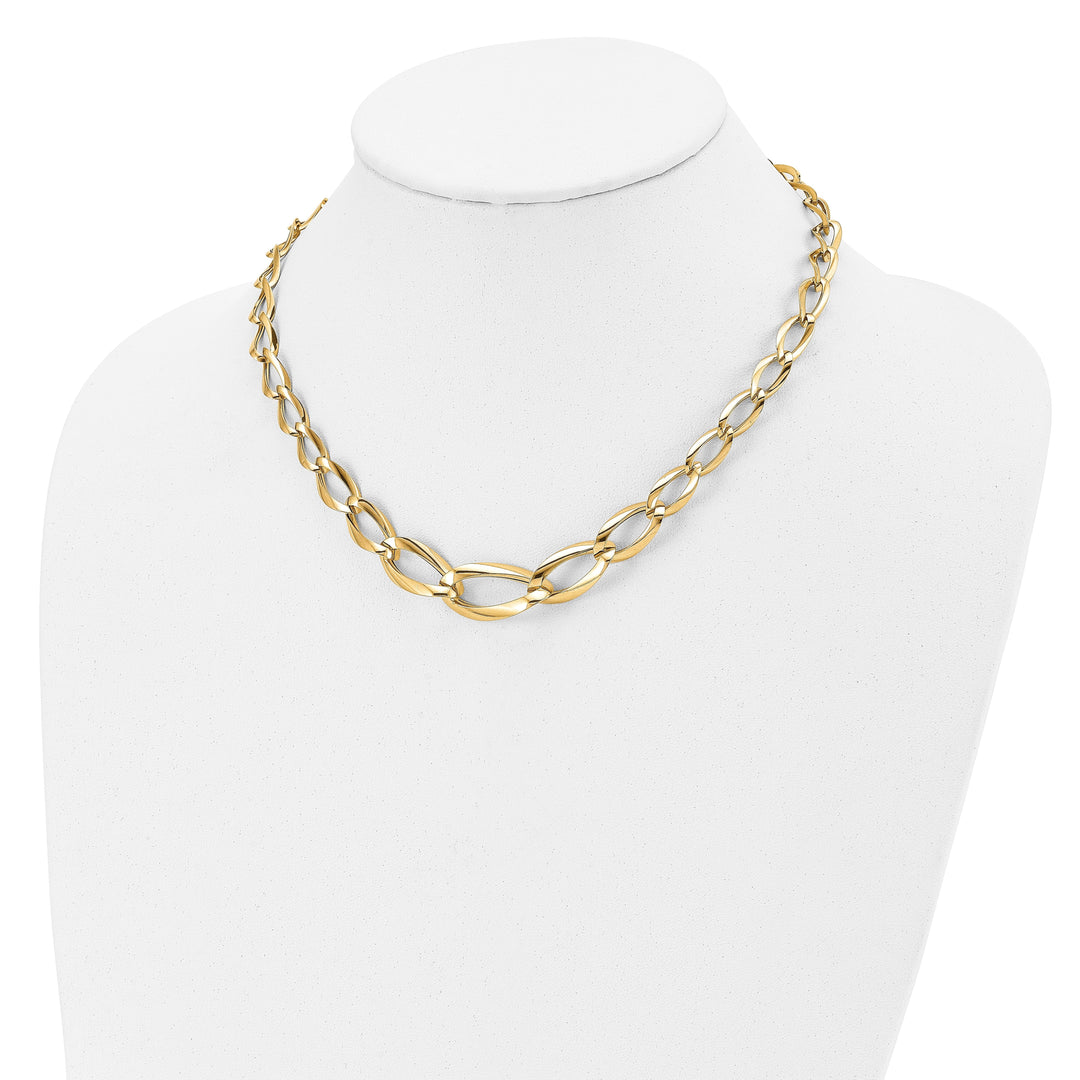 Lovely Rita's Necklaces 14k Yellow Gold Fancy Link Necklace