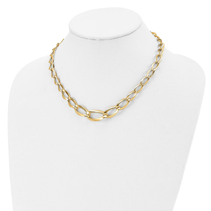 Lovely Rita's Necklaces 14k Yellow Gold Fancy Link Necklace