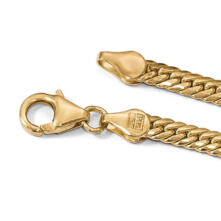 Lovely Rita's Necklaces 14k Yellow Gold Graduated Fancy Link Necklace