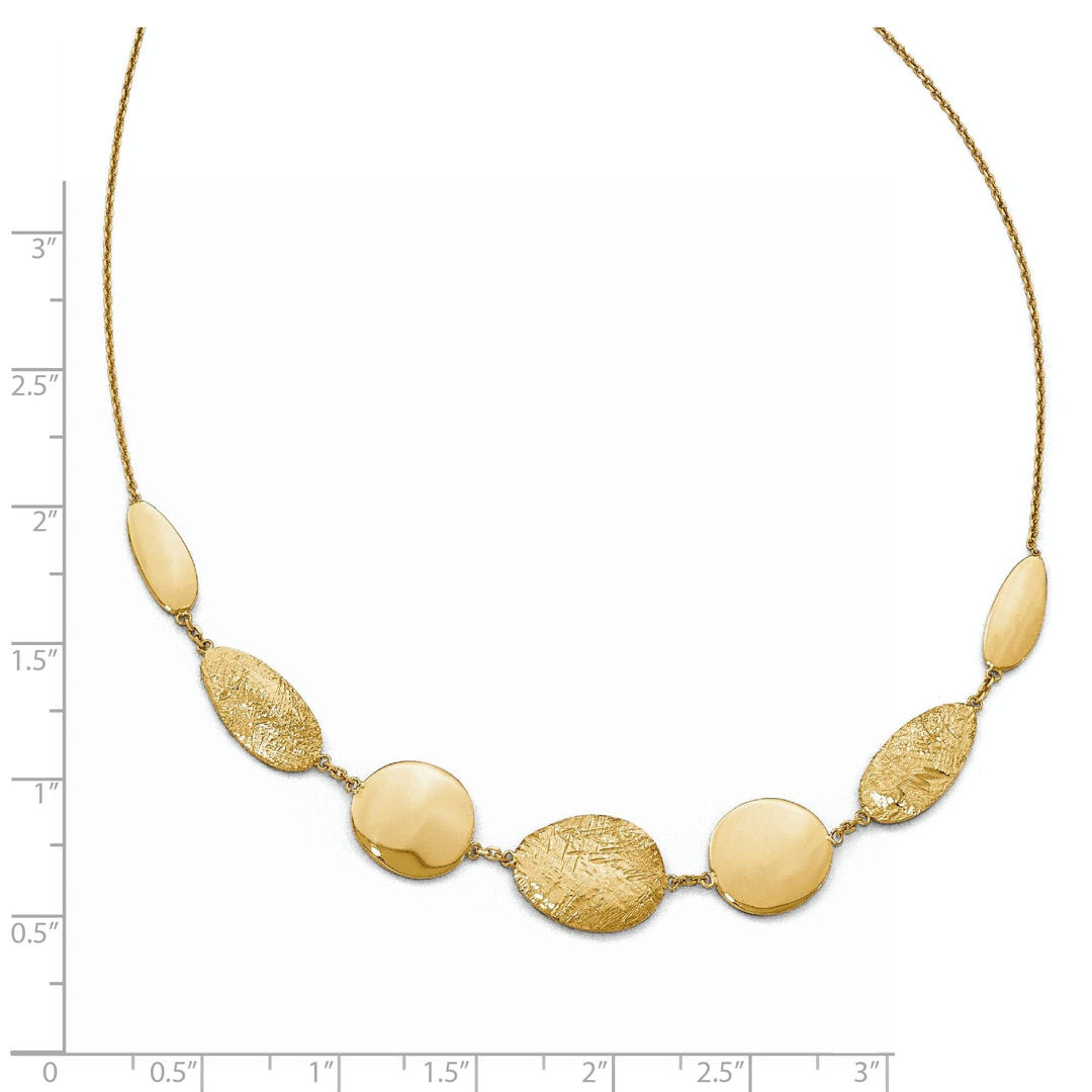 Lovely Rita's Necklaces 14k Yellow Gold Polished D.C Necklace