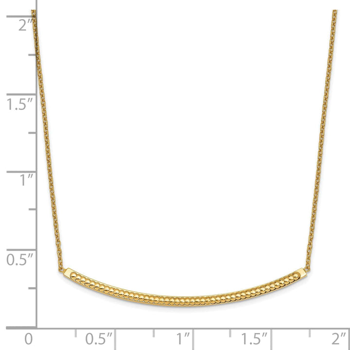 Lovely Rita's Necklaces 14k Yellow Gold Polished D.C Necklace