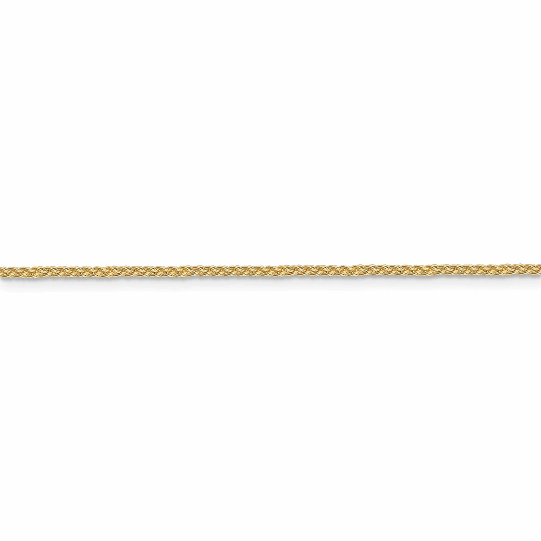 Lovely Rita's Necklaces Leslie 10k Yellow Gold 1.5mm Spiga Wheat Chain