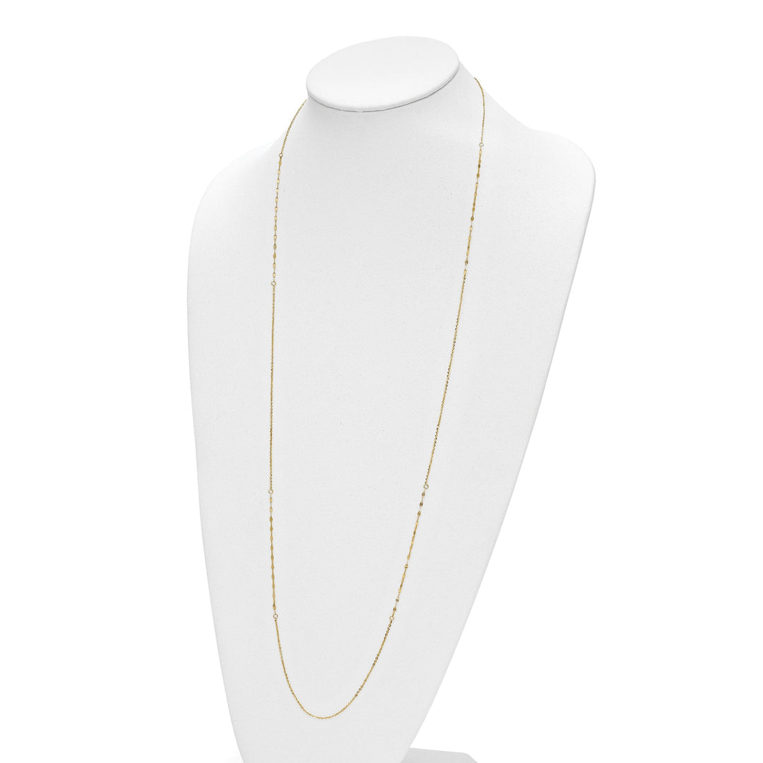 Lovely Rita's Necklaces Leslie 14k Yellow Gold Polished Fancy Necklace