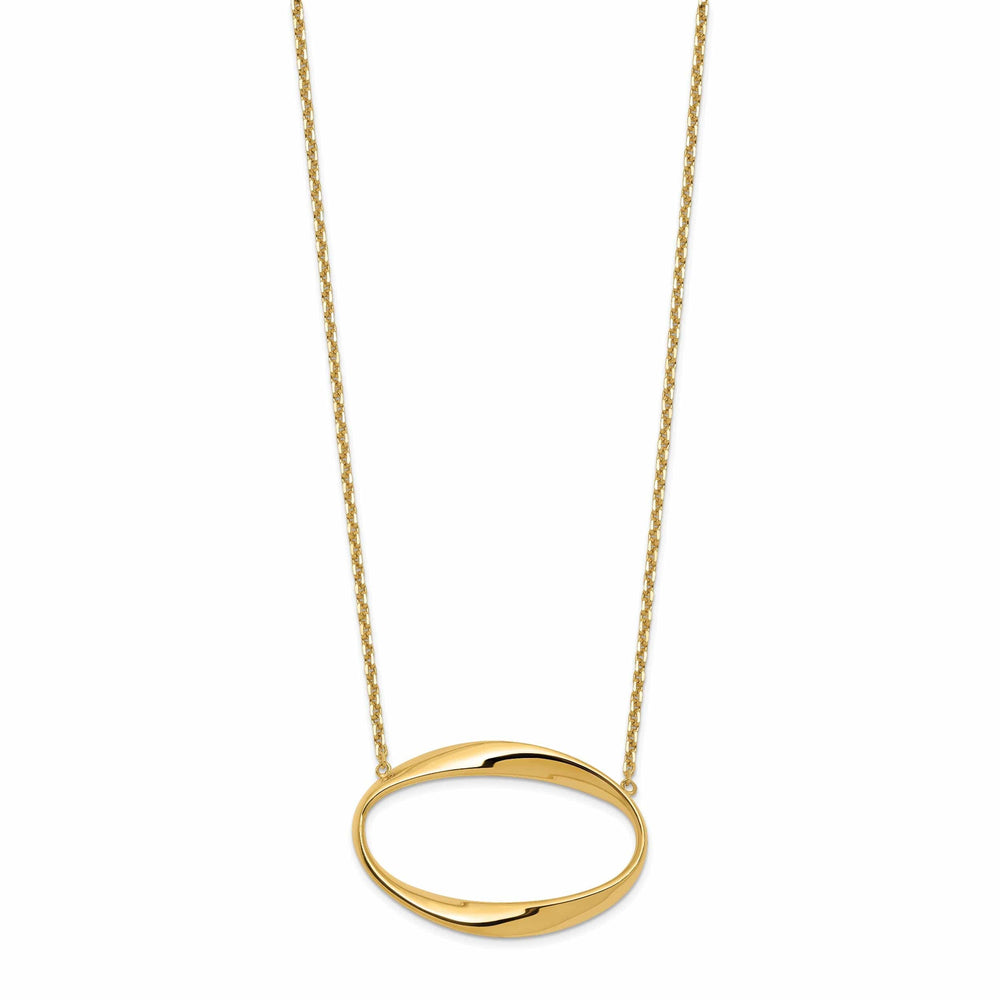 Lovely Rita's Necklaces Leslie 14k Yellow Gold Polished Necklace