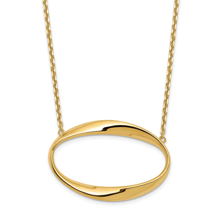 Lovely Rita's Necklaces Leslie 14k Yellow Gold Polished Necklace