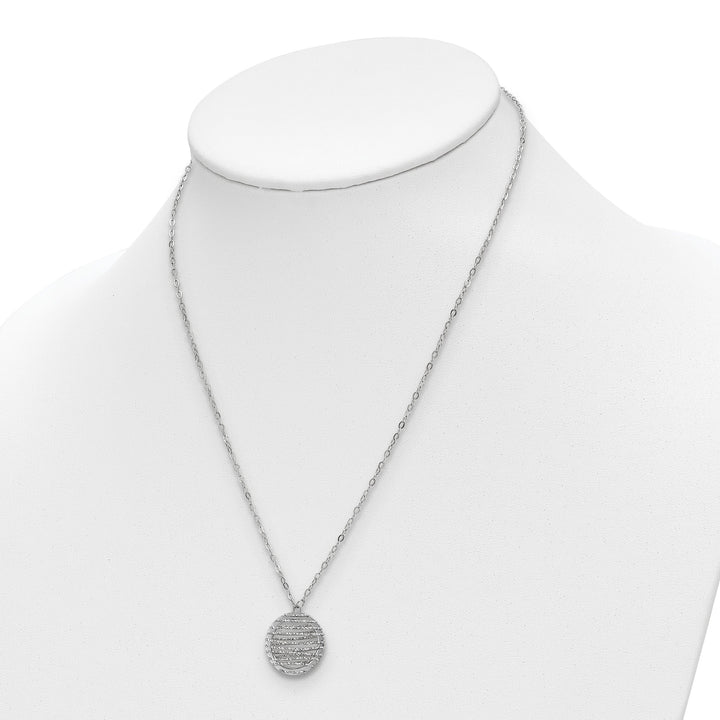 Lovely Rita's Necklaces Leslie Sterling Silver D.C Open Center Necklace