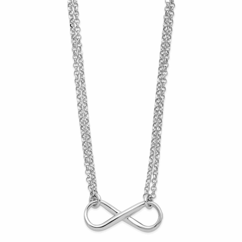 Lovely Rita's Necklaces Leslie Sterling Silver Infinity Symbol Necklace