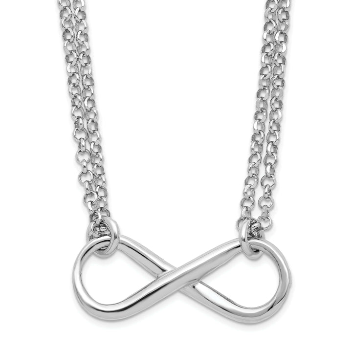 Lovely Rita's Necklaces Leslie Sterling Silver Infinity Symbol Necklace
