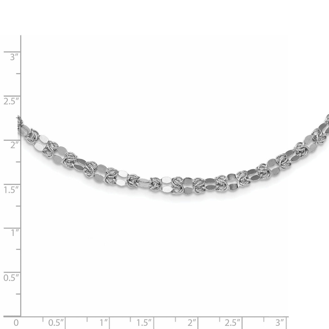 Lovely Rita's Necklaces Leslies Sterling Silver Polished Fancy Necklace