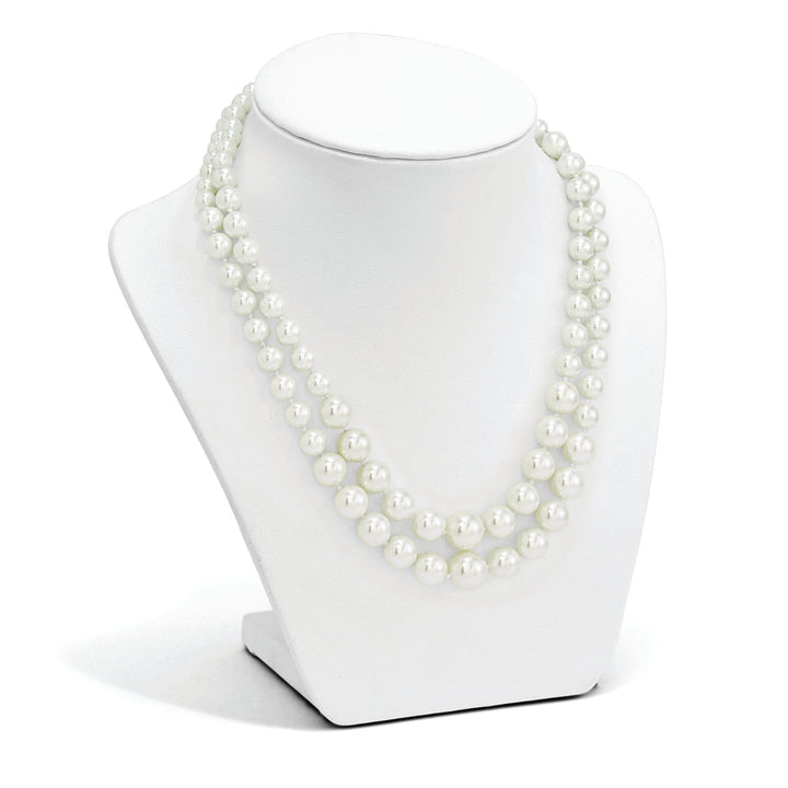 Majestik Shell Pearls Necklaces Majestik White Pearl Necklace