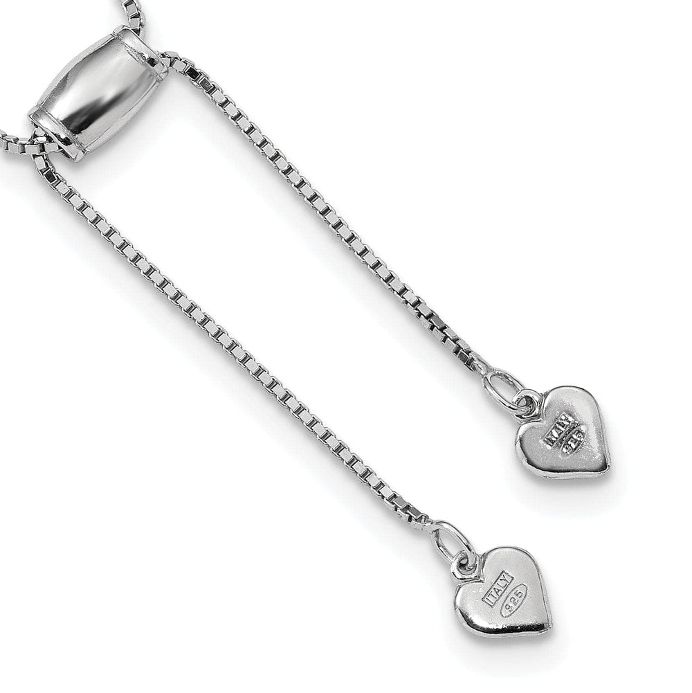 Lovely Rita's Necklaces Silver Polished Adjustable Necklace