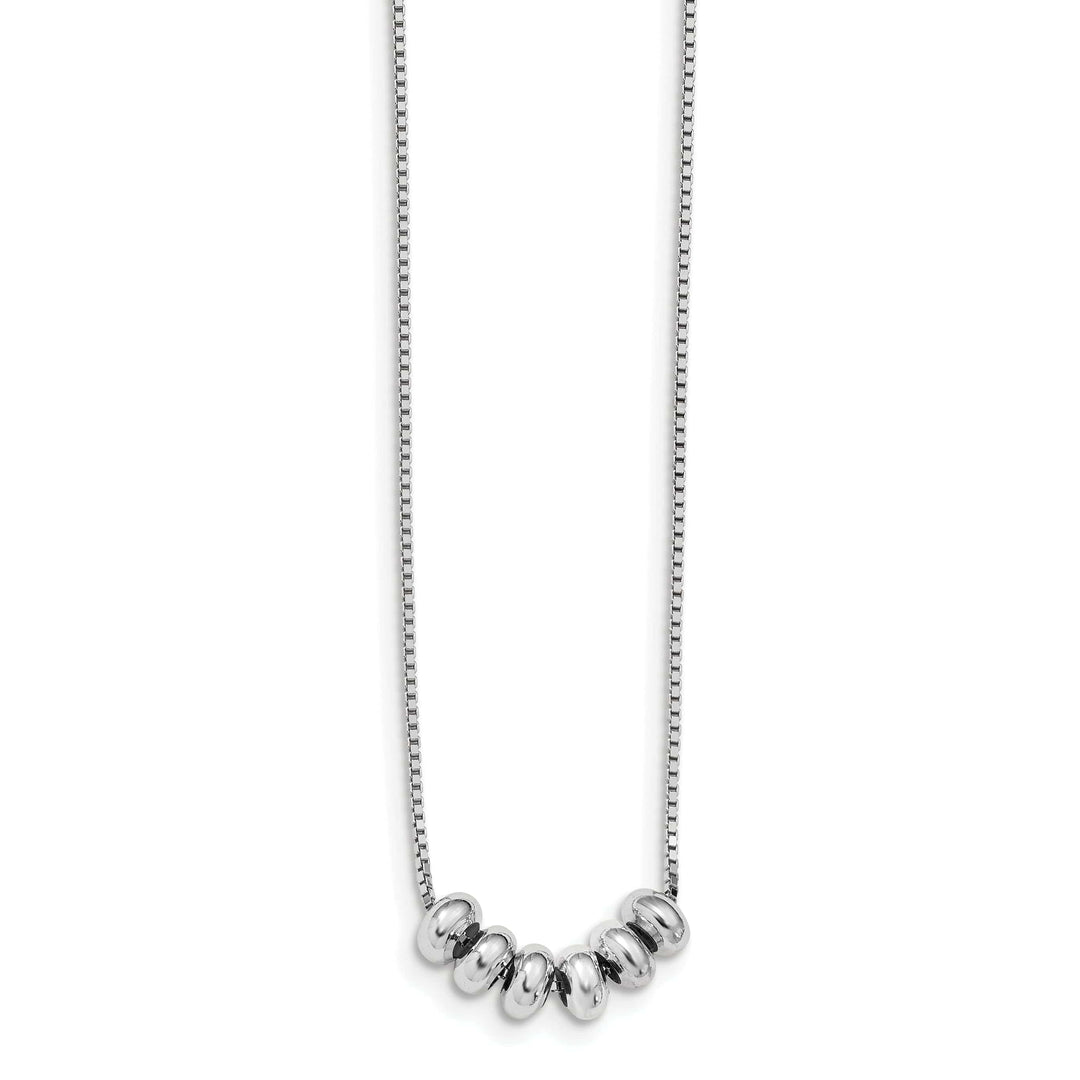 Lovely Rita's Necklaces Silver Polished Adjustable Necklace