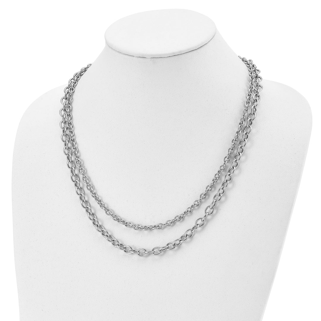 Lovely Rita's Necklaces Silver Polished Layered Necklace
