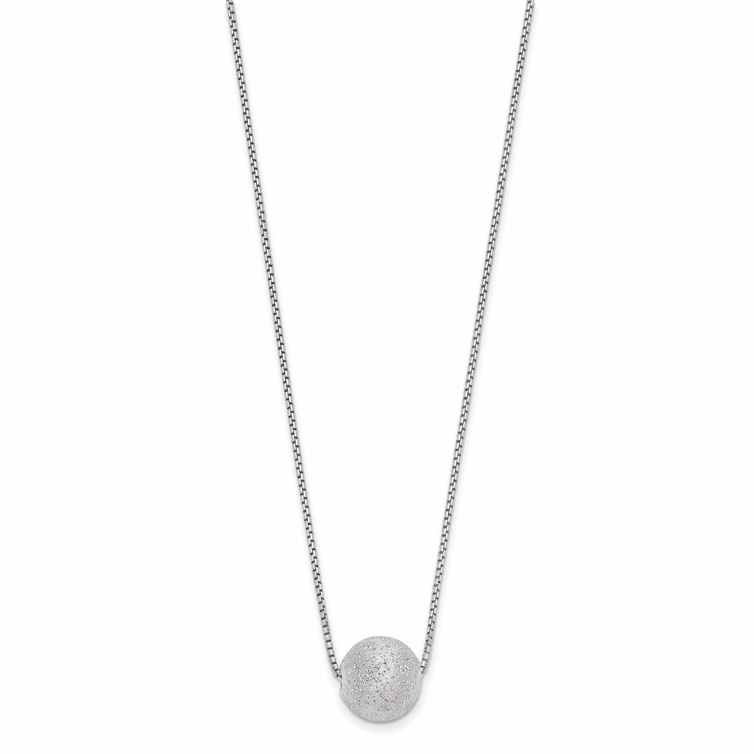 Lovely Rita's Necklaces Silver Radiant Silverence Rhodium Necklace