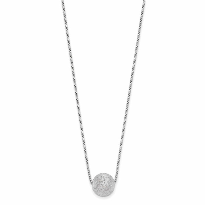 Lovely Rita's Necklaces Silver Radiant Silverence Rhodium Necklace