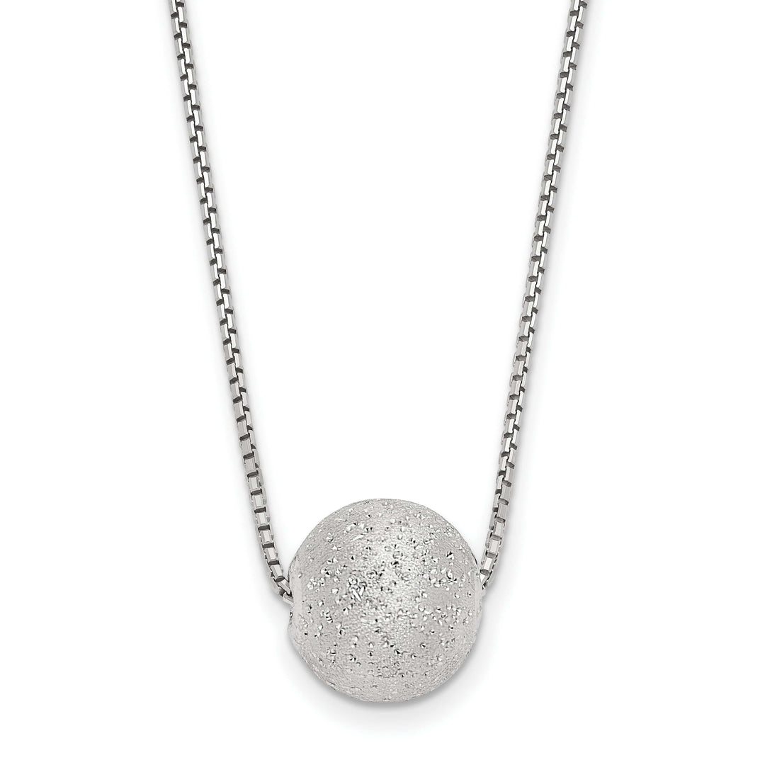 Lovely Rita's Necklaces Silver Radiant Silverence Rhodium Necklace