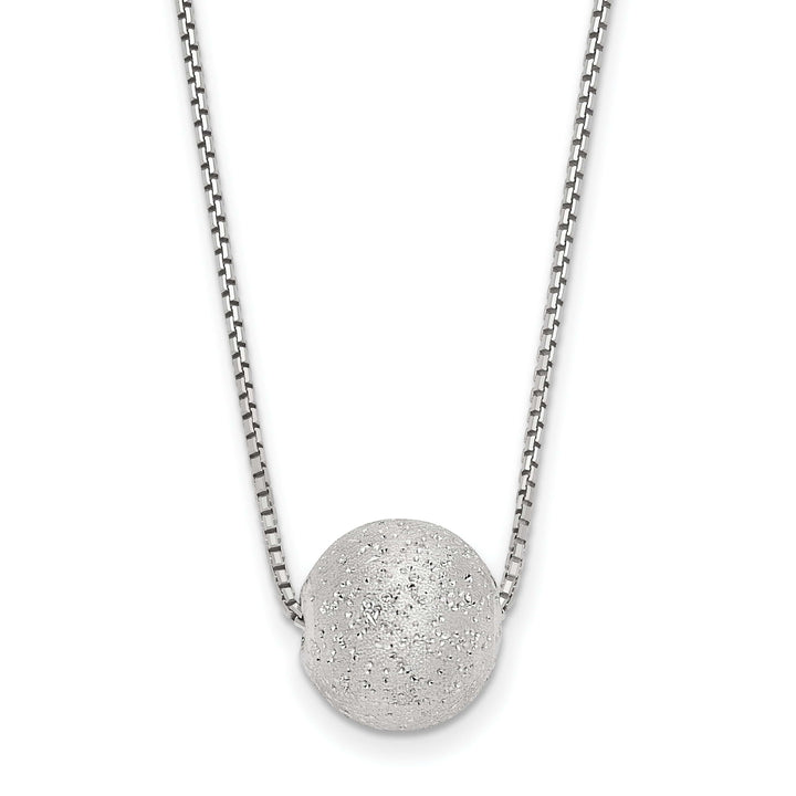 Lovely Rita's Necklaces Silver Radiant Silverence Rhodium Necklace
