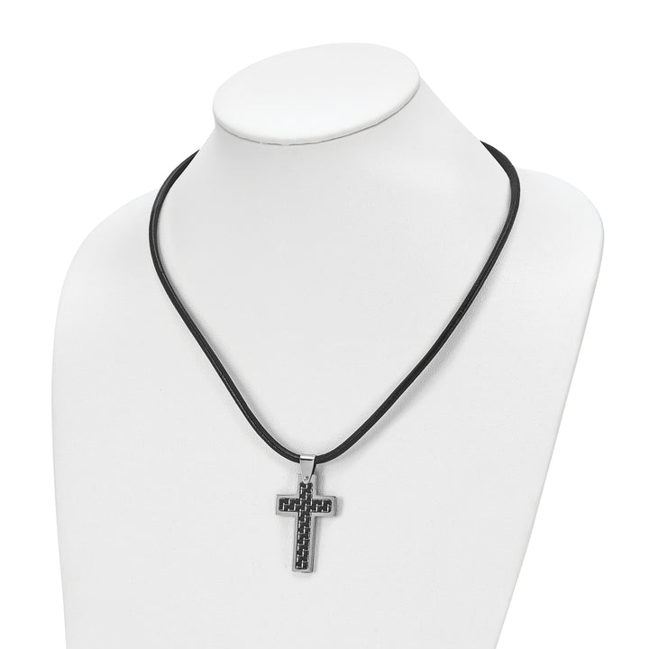 Chisel Necklaces Stainless Steel Cross Necklace