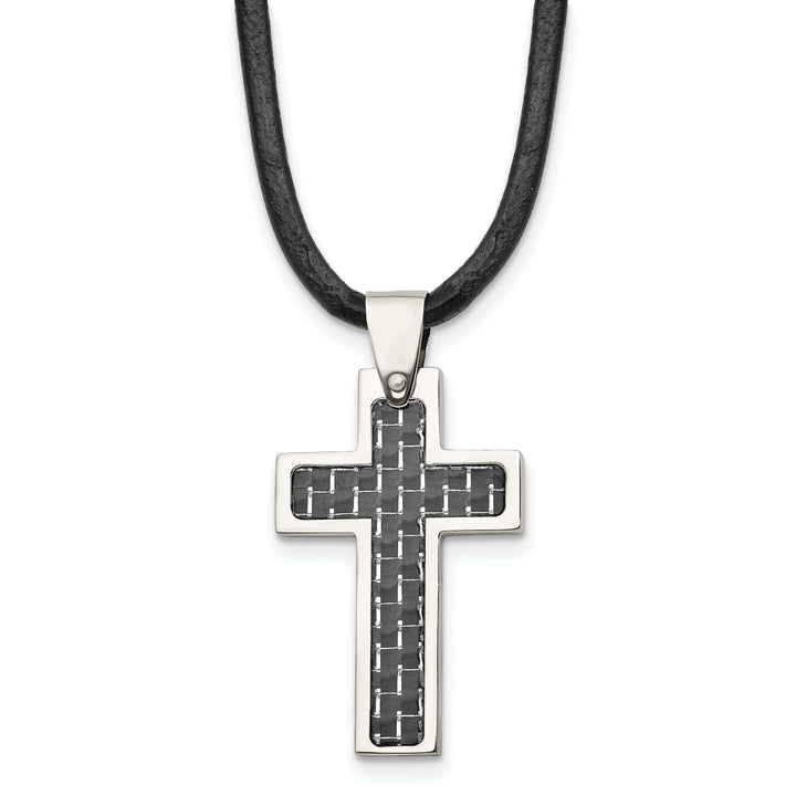 Chisel Necklaces Stainless Steel Cross Necklace