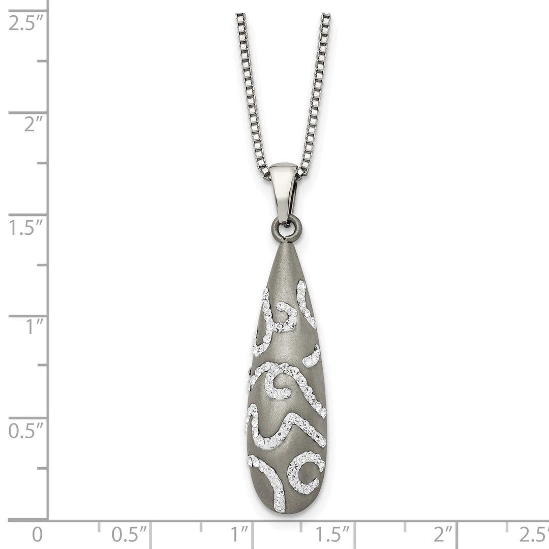 Chisel Necklaces Stainless Steel Pendant Necklace