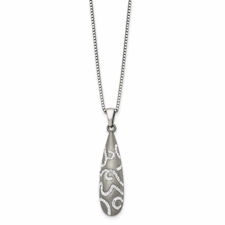 Chisel Necklaces Stainless Steel Pendant Necklace