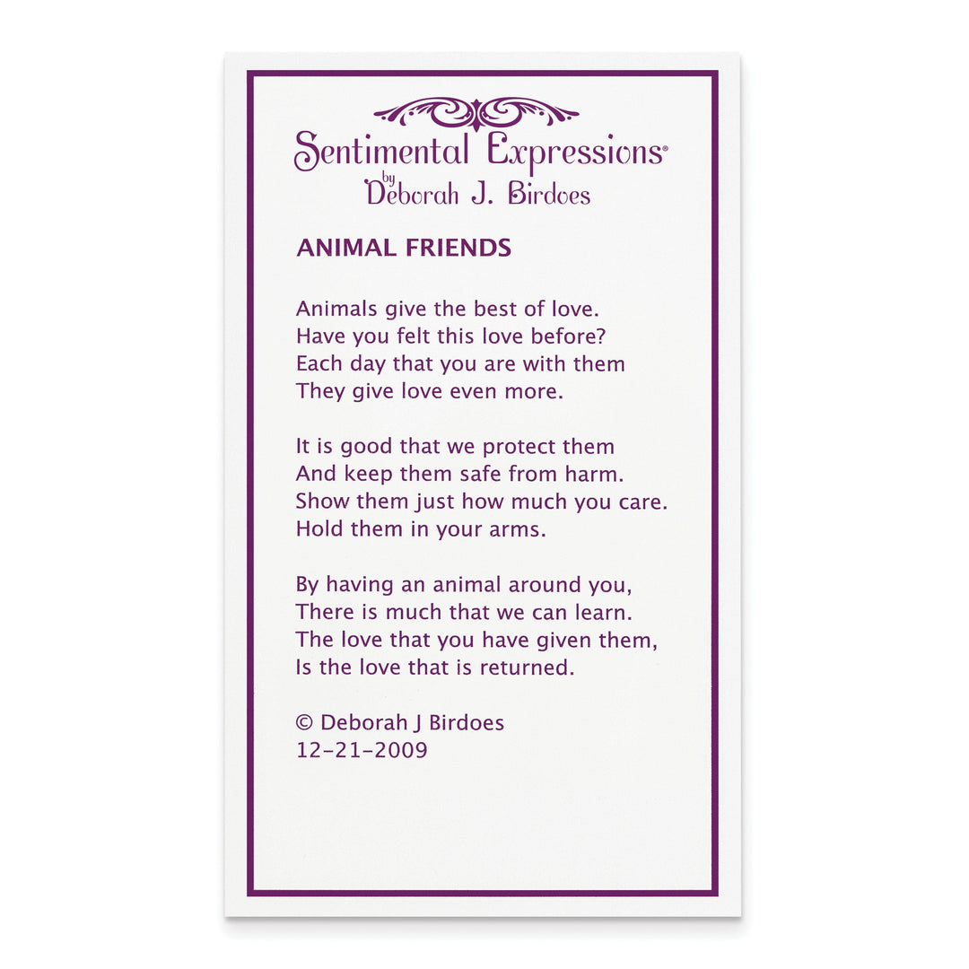 Lovely Rita's Necklaces Sterling Silver Animal Friends-Cat Necklace