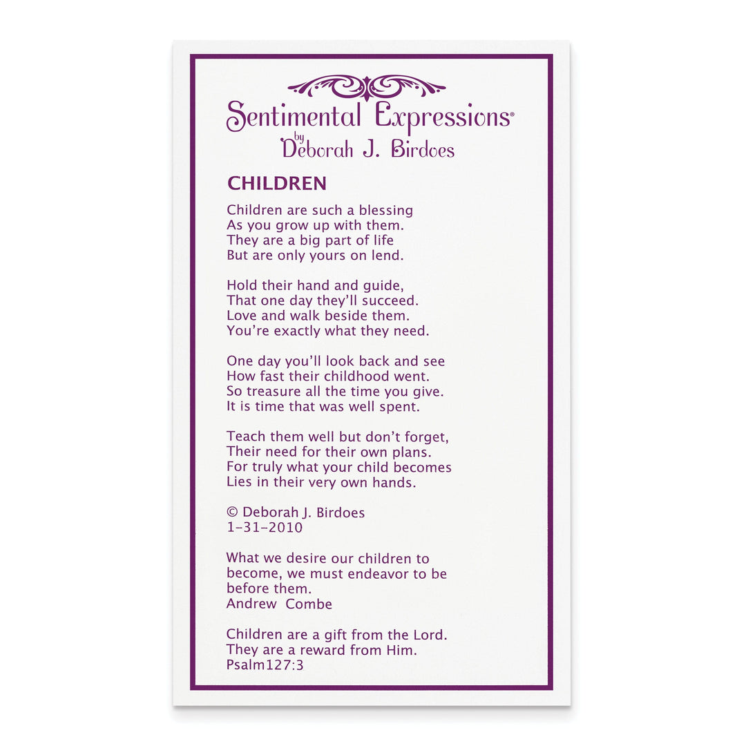 Lovely Rita's Necklaces Sterling Silver Antiqued Children Necklace