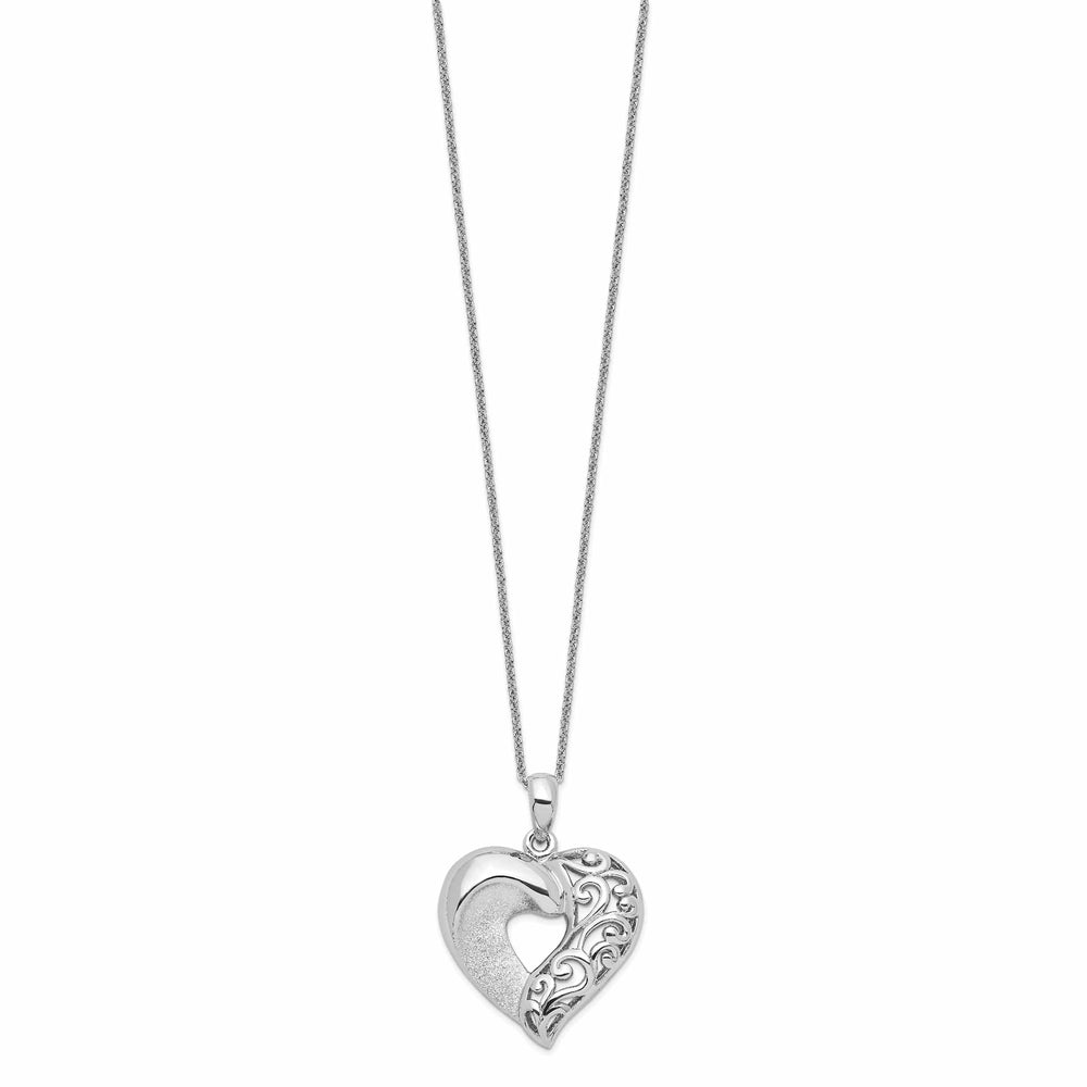 Lovely Rita's Necklaces Sterling Silver Close To My Heart Necklace