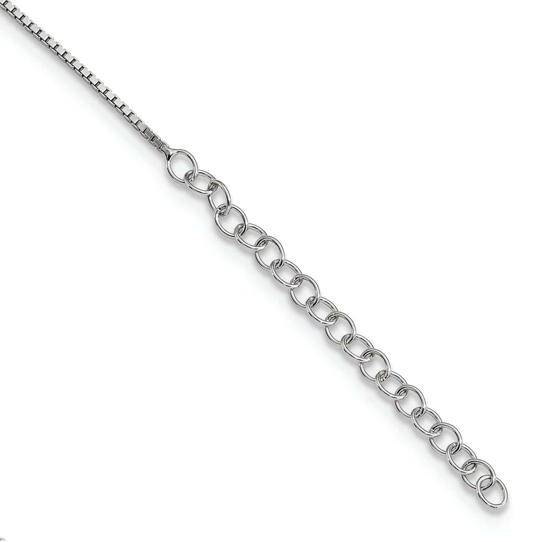 Lovely Rita's Necklaces Sterling Silver Cubic Zirconia Heart Necklace