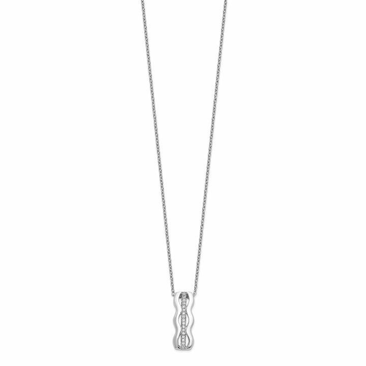 Lovely Rita's Necklaces Sterling Silver Cubic Zirconia Necklace
