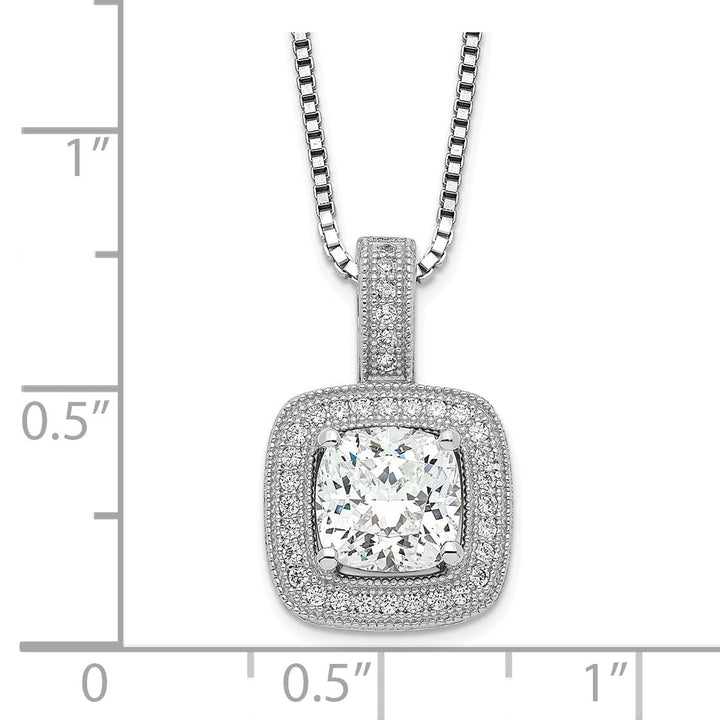 Lovely Rita's Necklaces Sterling Silver Cubic Zirconia Necklace