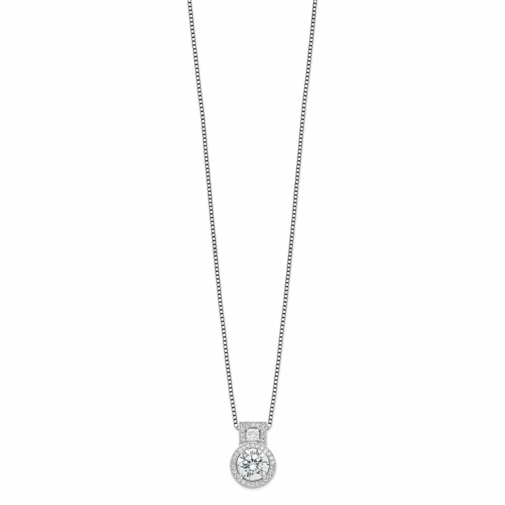 Lovely Rita's Necklaces Sterling Silver Cubic Zirconia Necklace