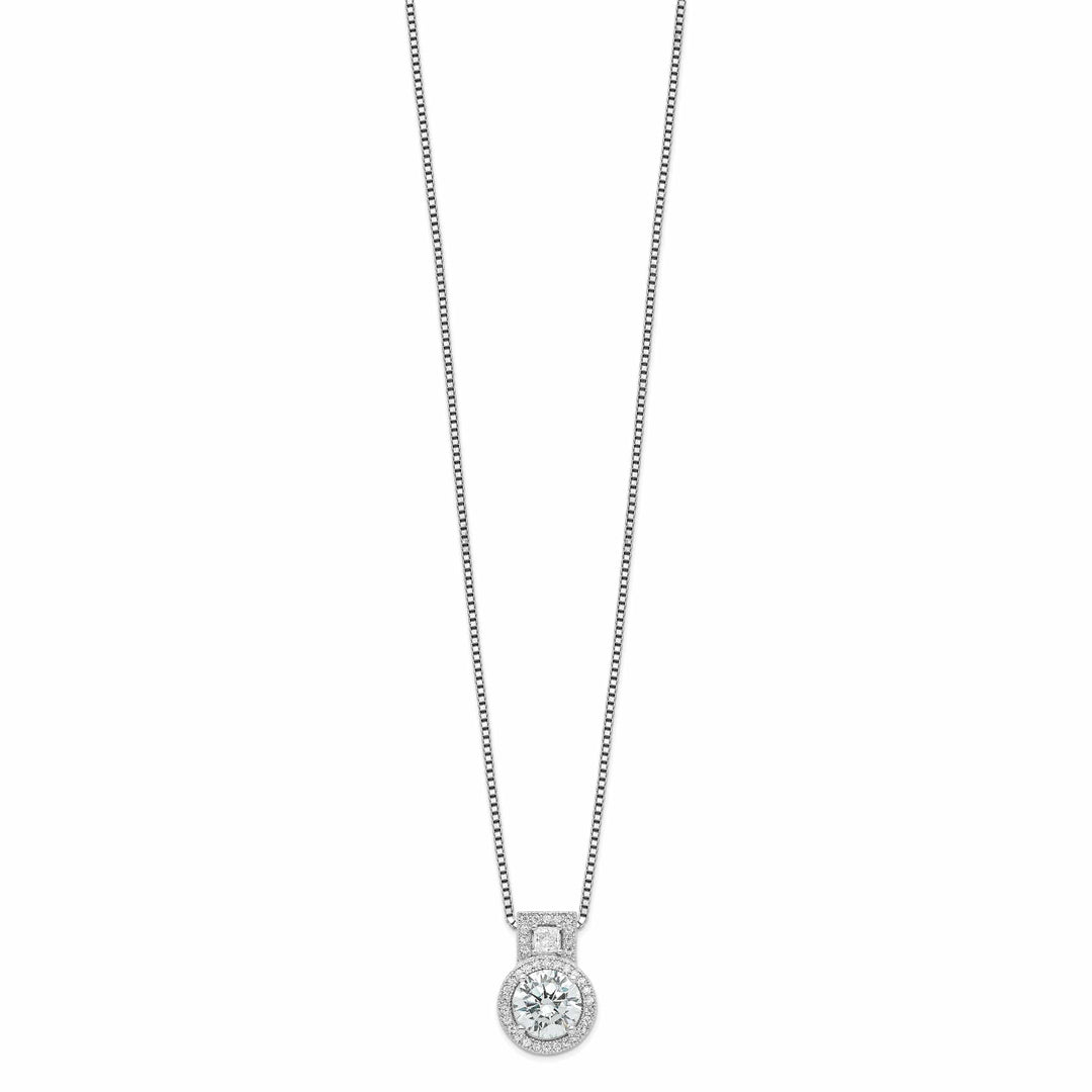 Lovely Rita's Necklaces Sterling Silver Cubic Zirconia Necklace