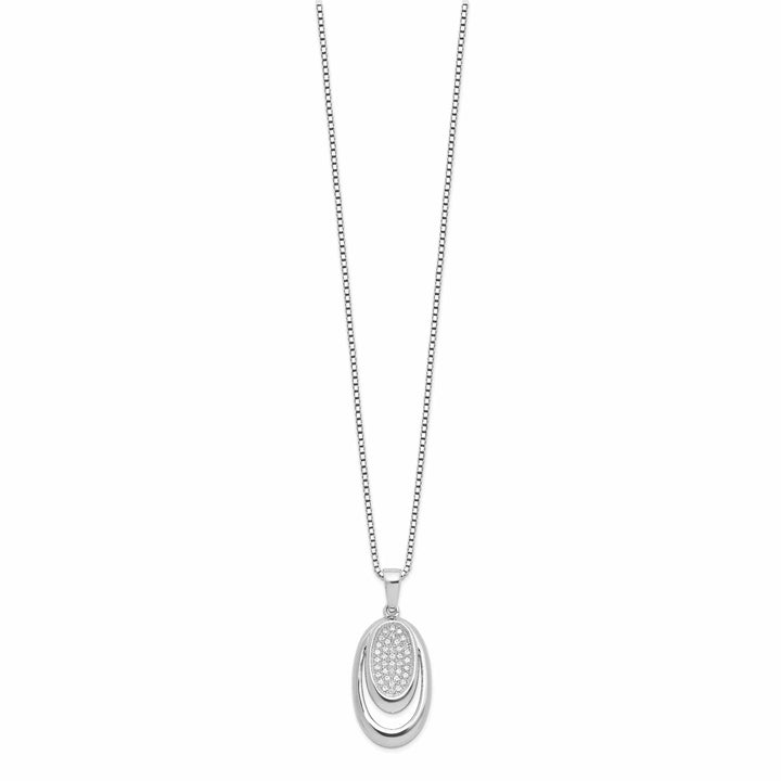 Lovely Rita's Necklaces Sterling Silver Cubic Zirconia Necklace
