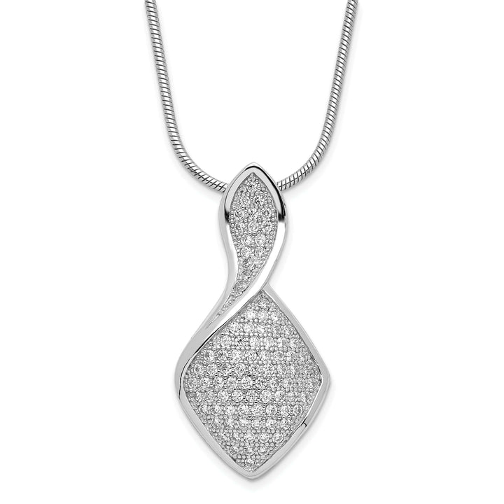 Lovely Rita's Necklaces Sterling Silver Cubic Zirconia Necklace