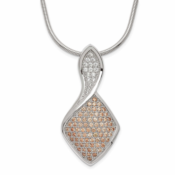 Lovely Rita's Necklaces Sterling Silver Cubic Zirconia Necklace
